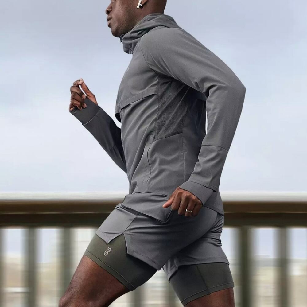 ASOS Track Jacket Men's Large Gray Zip Up Track Jacket $58